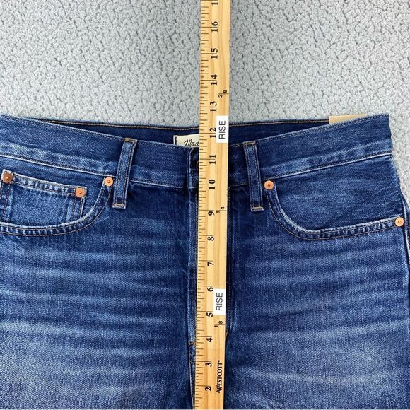 Madewell Women's The Dad Jean Short Button Fly Jean Shorts  NWT  |   Size:  27 - Picture 6 of 15